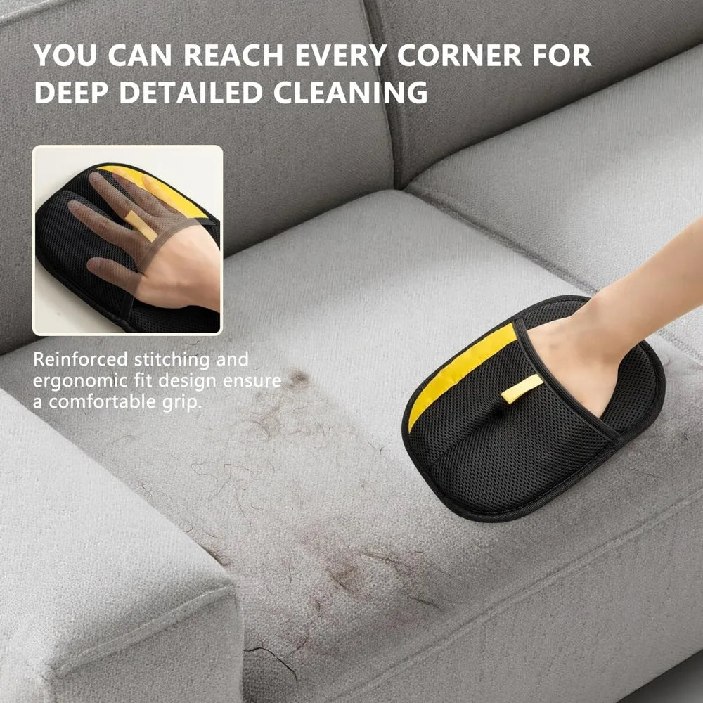 Pet Hair Removal Glove – Reusable & Gentle Grooming Tool