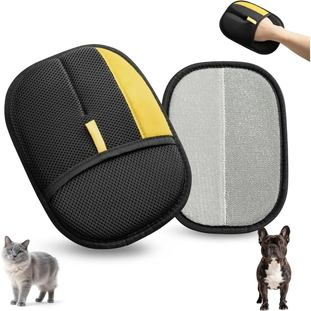 Pet Hair Removal Glove – Reusable & Gentle Grooming Tool